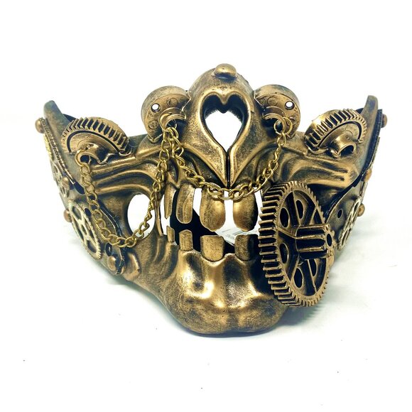 Steampunk Style Halloween Costume Mask Masquerade Party Ball Masks - Picture 1 of 6